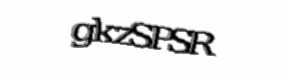 Security check image, please type the characters shown